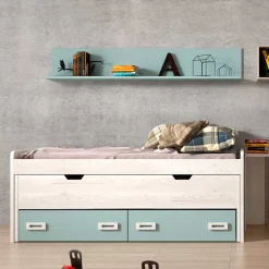 Dormitorio juvenil completo Artic/Rosa/Grey Start 05