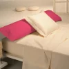 Funda de almohada color Coral