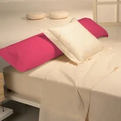 Funda de almohada color Coral