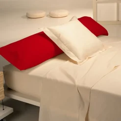 Funda de almohada color Rojo