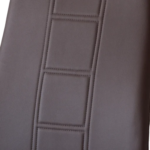Juego de 6 sillas polipiel Nora, 44x47x99 cm
