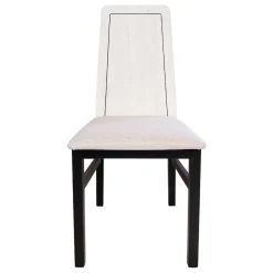Juego de 2 sillas Roca Artic-Negro, 42,5×48,5×96 cm