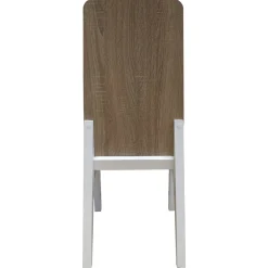 Juego de 2 sillas Roca Cambrian-Blanco, 42,5×48,5×96 cm