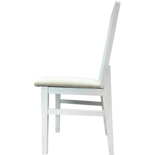 Juego de 2 sillas Roca Nieve-Blanco, 42,5×48,5×96 cm