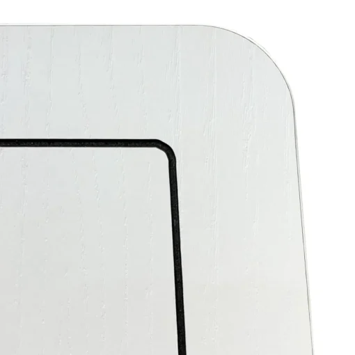 Juego de 2 sillas Roca Nieve-Blanco, 42,5×48,5×96 cm