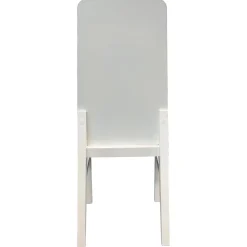 Juego de 2 sillas Roca Nieve-Blanco, 42,5×48,5×96 cm
