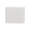 Módulo de salón Blanco Puzzle vitrina de colgar, 55x50x30 cm