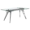 Mesa de comedor extensible Tina, 160x90x76 cm