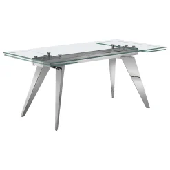 Mesa de comedor extensible Tina, 160x90x76 cm