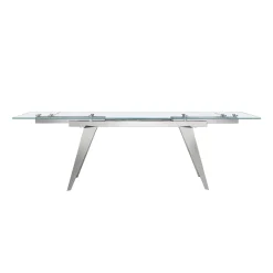 Mesa de comedor extensible Tina, 160x90x76 cm
