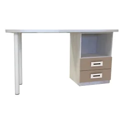 Mesa escritorio con mesita 2 cajones Start, 120 cm