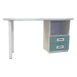 Mesa escritorio con mesita 2 cajones Start, 100 cm