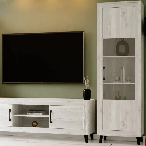 Mueble de salón Artic tirador standar Niza 06, 300 cm