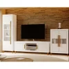 Mueble de salón Blanco tirador lineal Niza 02, 320 cm