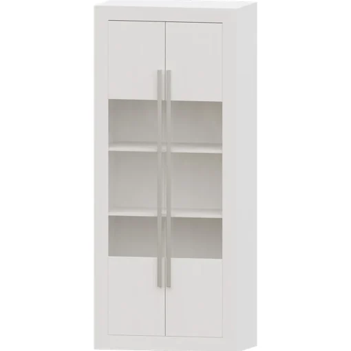 Mueble de salón Blanco tirador lineal Niza 05, 220 cm