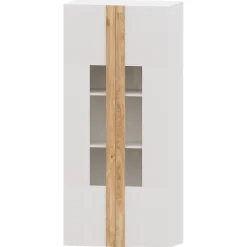 Mueble de salón Blanco/Roble Puzzle 25, 260 cm