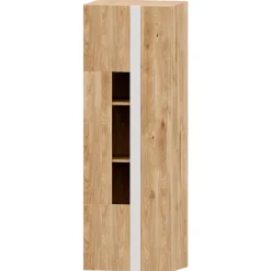 Mueble de salón Roble/Blanco Puzzle 29, 200 cm