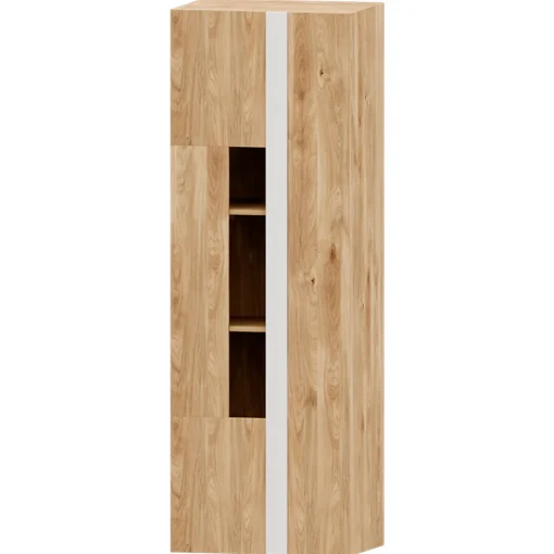 Mueble de salón Roble/Blanco Puzzle 29, 200 cm