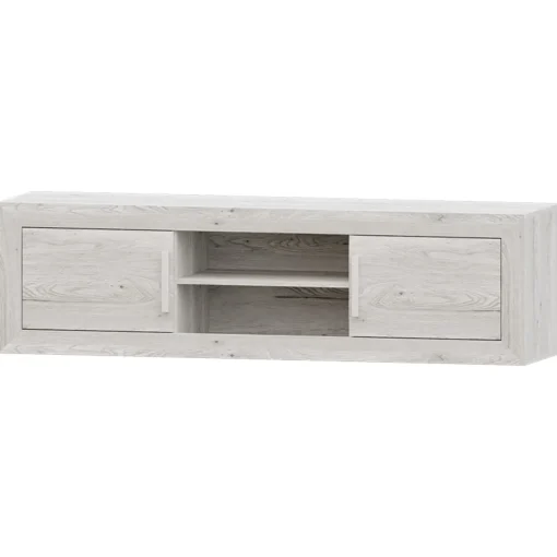 Mueble TV Artic 180 Niza tirador lineal, 180x50x42 cm