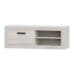 Mueble TV Artic 140 Niza tirador lineal, 140x50x42 cm