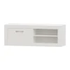 Mueble TV Blanco nieve 140 Niza tirador standar, 140x50x42 cm