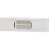 Mueble TV Blanco nieve 180 Niza tirador lineal, 180x50x42 cm