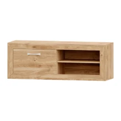 Mueble TV Roble 140 Niza tirador standar, 140x50x42 cm