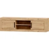 Mueble TV Roble 180 Niza tirador lineal, 180x50x42 cm