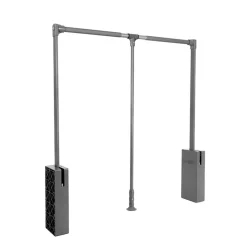 Perchero extraíble para armario vestidor de 100 cm