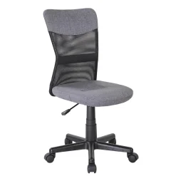 Silla de escritorio giratoria Roca, gris