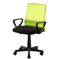 Silla de escritorio giratoria Nice, verde