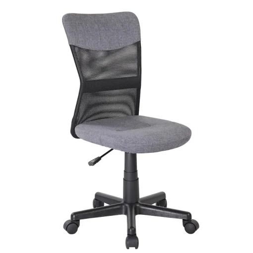 Silla de escritorio giratoria Roca, gris