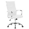 Silla de escritorio giratoria Mara, blanco