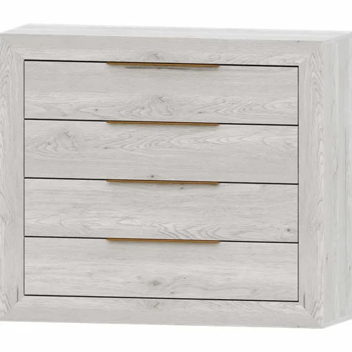 Tirador forma colección Niza (blanco / negro / plata / oro)