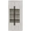 Vitrina Artic 80 Niza tirador lineal, 80x190x42 cm