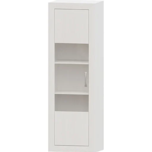Vitrina Blanco nieve 60 Niza tirador standar, 60x190x42 cm