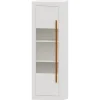 Vitrina Blanco nieve 60 Niza tirador lineal, 60x190x42 cm