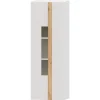 Vitrina Blanco nieve 60 Puzzle tirador Roble, 60x190x42 cm