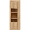 Vitrina Roble 60 Niza tirador standar, 60x190x42 cm