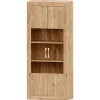 Vitrina Roble 80 Niza tirador standar, 80x190x42 cm